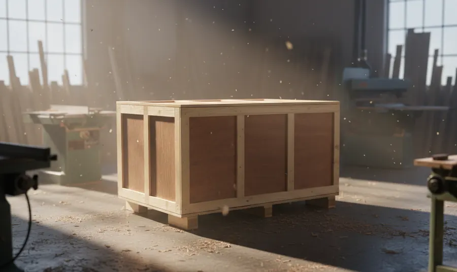 Wooden Packing Box and Crate